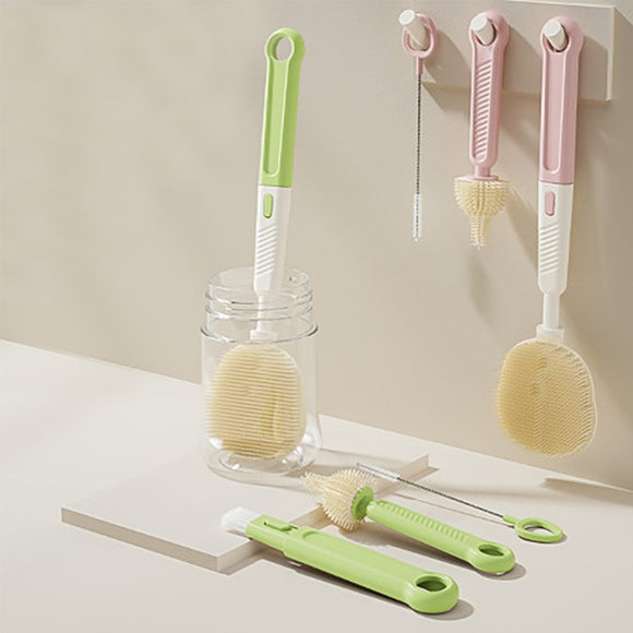 Lucky Baby Swoosh 2in1 Suction Bottle/Nipple Brush
