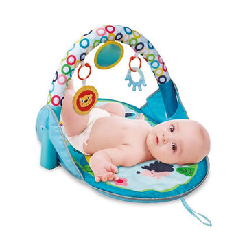 Lucky Baby 2 In 1 Flip & Fun Activity Playgym - 0