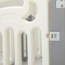 Lucky Baby Smart System Foldable Safety Play Yard - Moon Star-4