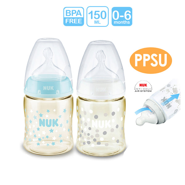 NUK Premium Choice+ PPSU Bottle 150ml (0-6m) (Promo)