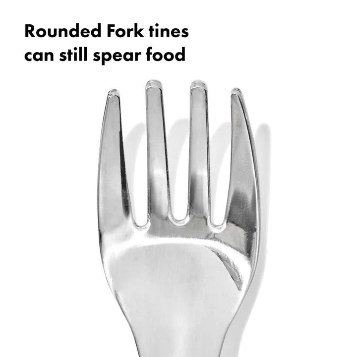 OXO TOT On-The-Go Fork And Spoon Set With Travel Case