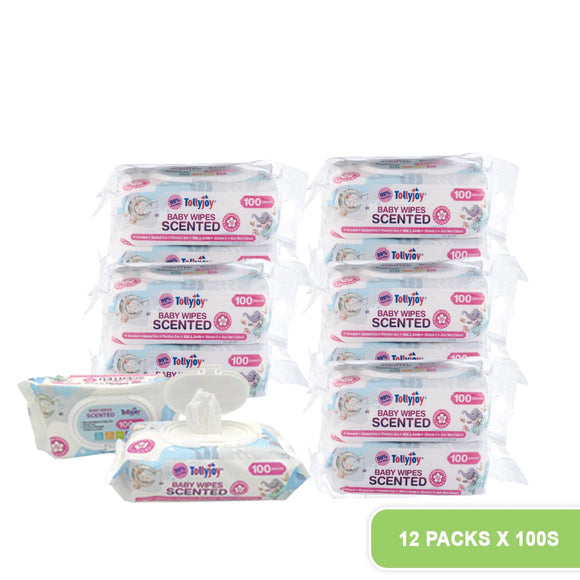 Tollyjoy Scented Wipes Sakura Extract 100s  (2in1 pack)