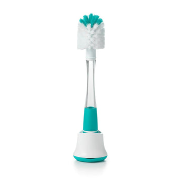 Oxo Tot Soap Dispensing Bottle Brush With Stand (Teal)