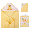 Hudson Baby 1 Piece Hooded Towel (Woven Terry)-3
