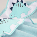 Hudson Baby 1 Piece Hooded Towel (Woven Terry)-4