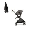 Nuna IXXA Stroller (with car seat adaptor + rain cover ) - Granite