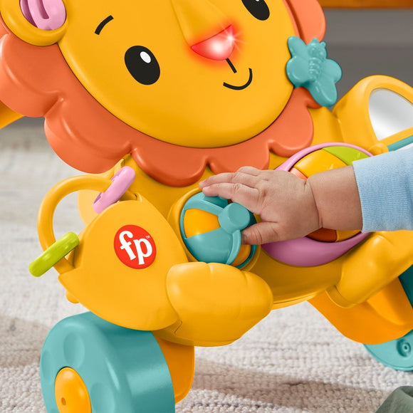 Fisher-Price Musical Lion Walker Infant Toy With Lights And Sounds
