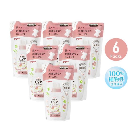 Pigeon Japan Baby Laundry Pure Detergent 720ml Refill Packs