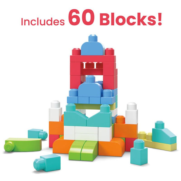 Fisher Price Mega Bloks - Big Building Bag 60pcs (Promo)