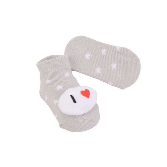 Hudson Baby 2PC 3D Socks Gift Set