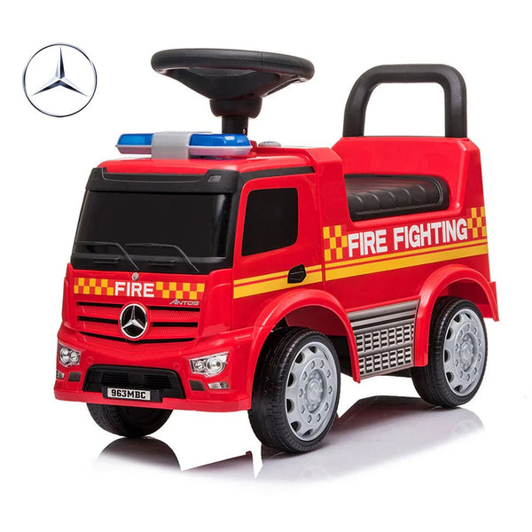 (Pre-Order)Mercedes Benz Antos Fire Engine Children Ride On Car -ETA End May