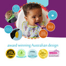 b.box Travel Bib + Silicone Spoon-2