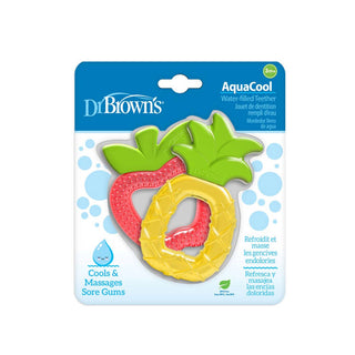 Dr. Brown’s AquaCool Water-Filled Teether (Pineapple & Apple) - 2 pack