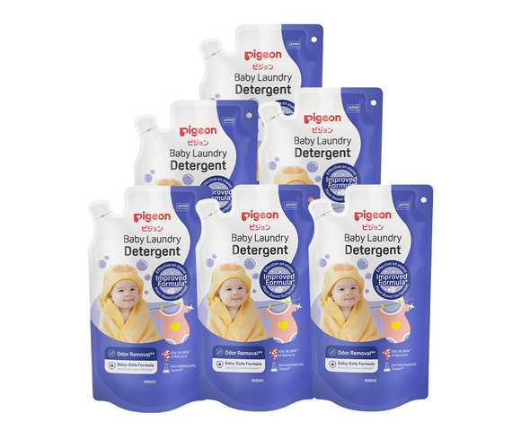 Pigeon Baby Eco-Friendly Laundry Detergent Refill Pack Collection 450ml