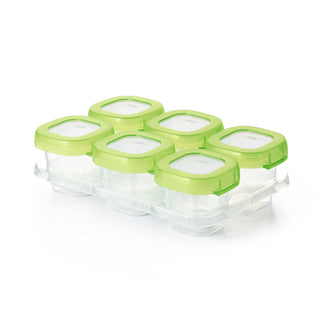 Buy green Oxo Tot Baby Blocks Freezer Storage Containers 2oz/60ml