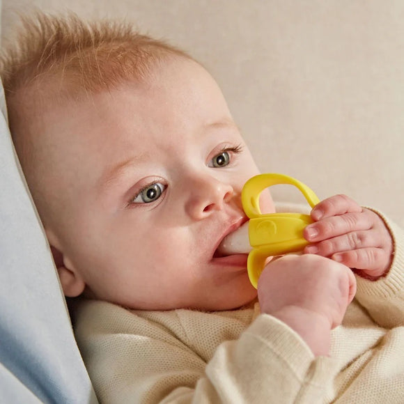 Matchstick Monkey Banana Soother and Teether - Yellow (Promo)