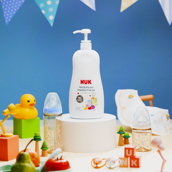 NUK Milk Bottle  Vegetable Cleanser Bottle & Refill