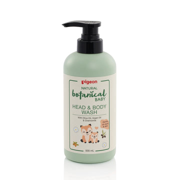 Pigeon Natural Botanical Skincare - Head & Body Wash 500ml