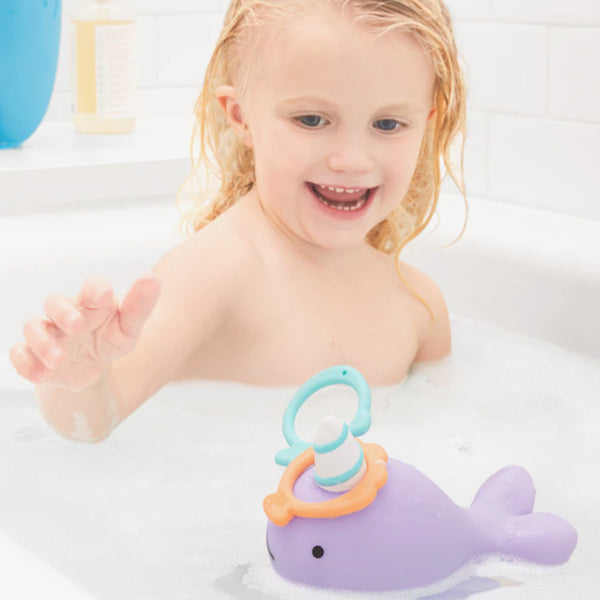 Skip Hop ZOO® Narwhal Ring Toss Baby Bath Toy