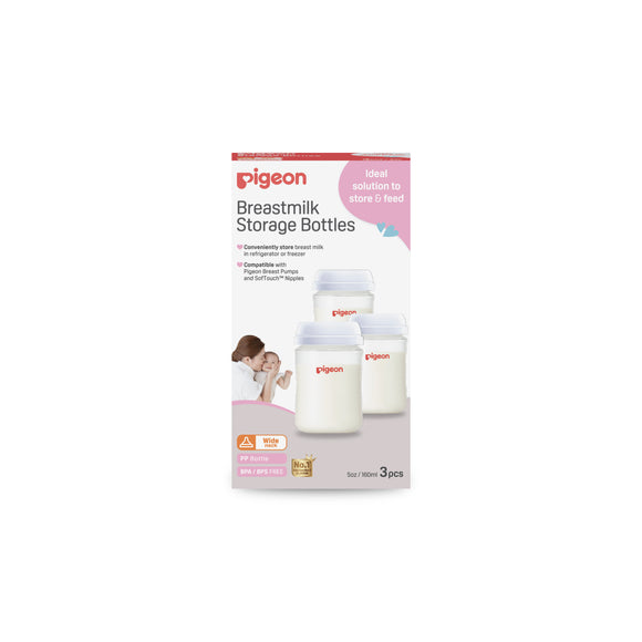 Pigeon Breastmilk Storage Bottles Wide Neck