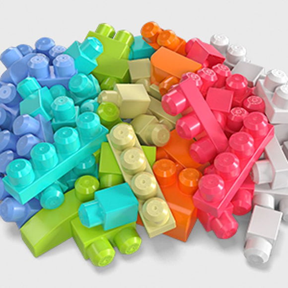 Fisher Price Mega Bloks - Big Building Bag 60pcs