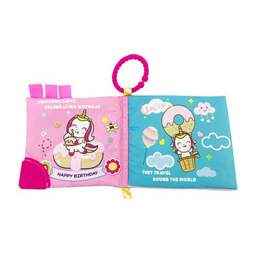 Discovery Pals™ Smartee™ Teether Book - (Unicorn) - 0