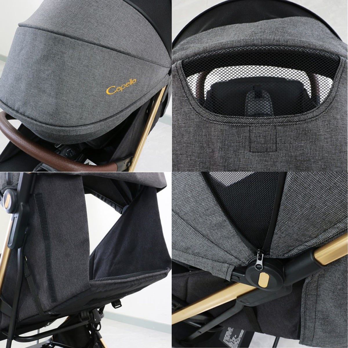Capella X9 Air-Touch Stroller (Promo) | Baby Kingdom Pte Ltd