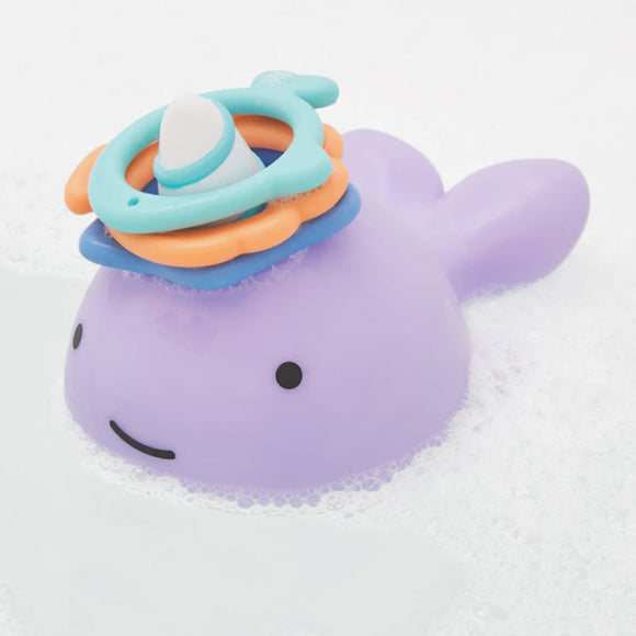 Skip Hop ZOO® Narwhal Ring Toss Baby Bath Toy