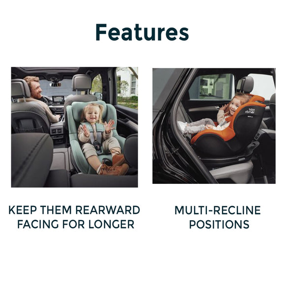 [ISOFIX]Britax Dualfix Pro 360° Car Seat/Infant Car Seat/Convertible Car Seat /Birth - 19kg