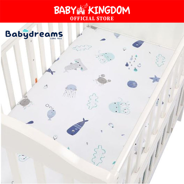 Babydreams 100% Cotton Fitted Bed Sheet/ Mattress Cover- BD809(24''x48''/60x120cm) (Promo)