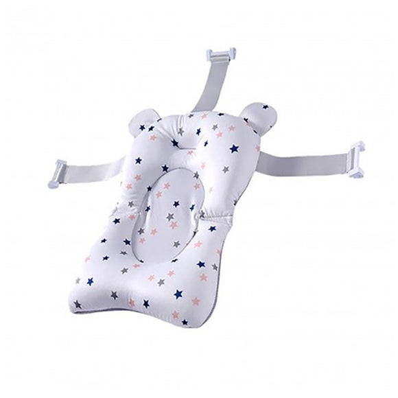 Lucky Baby Paly Collapsible Bath Tub W/Thermometer & Bath Support