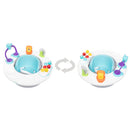 Baby Trend 5 in 1 Activity Booster Seat - Blue Safari Fun-8