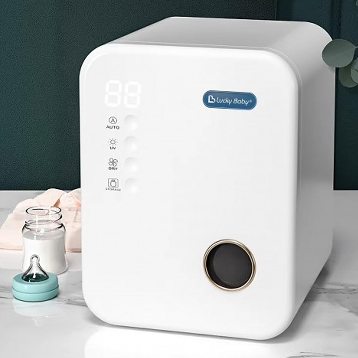 Lucky Baby OllerFree 3 In 1 UV-LED Sterilizer / Dryer / Storage - 0