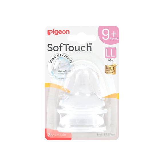 [NEW] Pigeon SofTouch™ Wide Neck Nipple - S-LLL Size