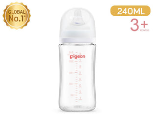 Buy 240ml-3m Pigeon SofTouch™ BPP Nursing Bottle Glass (160ml/240ml)