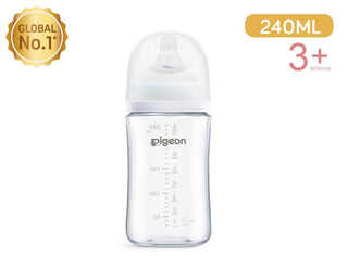 Buy logo-240ml-3m Pigeon SofTouch™ BPP T-Ester Nursing Bottle (Wide-Neck)