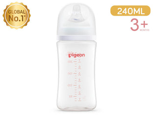Buy logo-240ml-3m Pigeon SofTouch™ BPP PP Nursing Bottle (160ml/240ml/330ml)