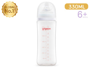 Buy logo-330ml-6m Pigeon SofTouch™ BPP PP Nursing Bottle (160ml/240ml/330ml)