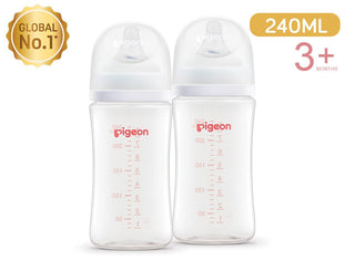 Buy twin-pack-240ml-3m Pigeon SofTouch™ BPP PP Nursing Bottle (160ml/240ml/330ml)