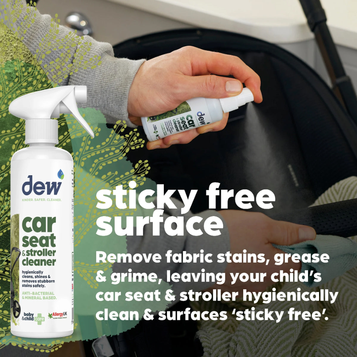 Dew Car Seat & Stroller Cleaner 500ml
