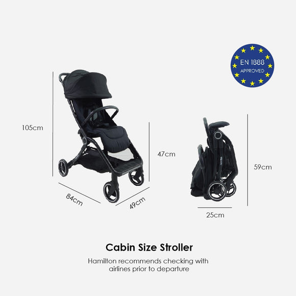 Hamilton S2 Stroller  MagicFold (2 Year Warranty)