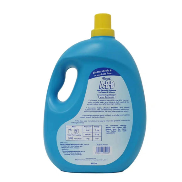 Pureen ABD Anti-Bacterial Baby Liquid Detergent 2000ml