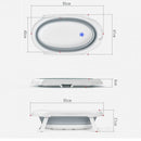 Lucky Baby Collato Bath Tub W/Stand + Bath Support-5