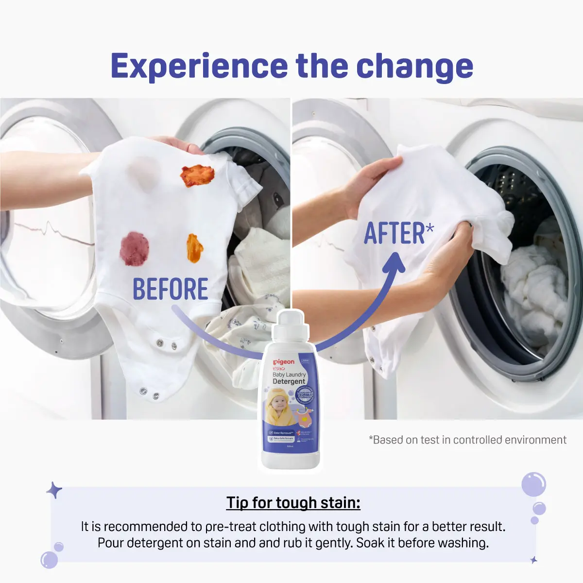 Pigeon Baby Eco-Friendly Laundry Detergent 500ml