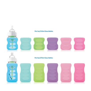 Dr Brown's Wide-Neck Glass Bottle Sleeve (150ml/270ml)