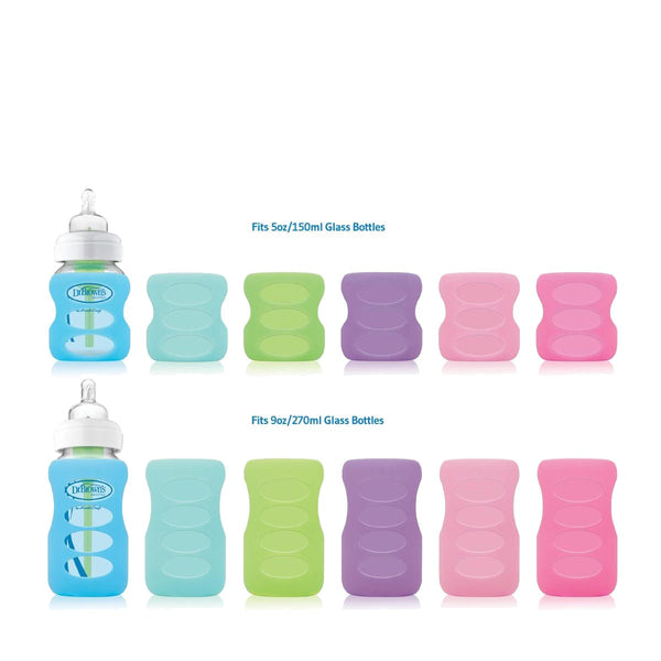 Dr Brown's Wide-Neck Glass Bottle Sleeve (150ml/270ml) (Promo)