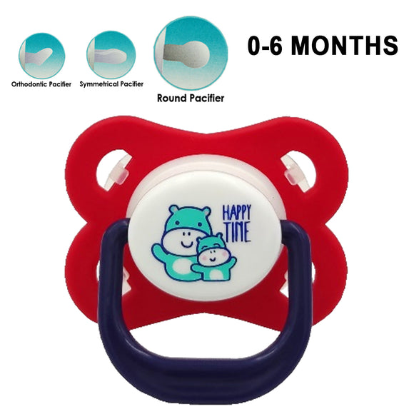 Tollyjoy Pacifier (Symmetrical / Round / Orthodontic) (0-6months)