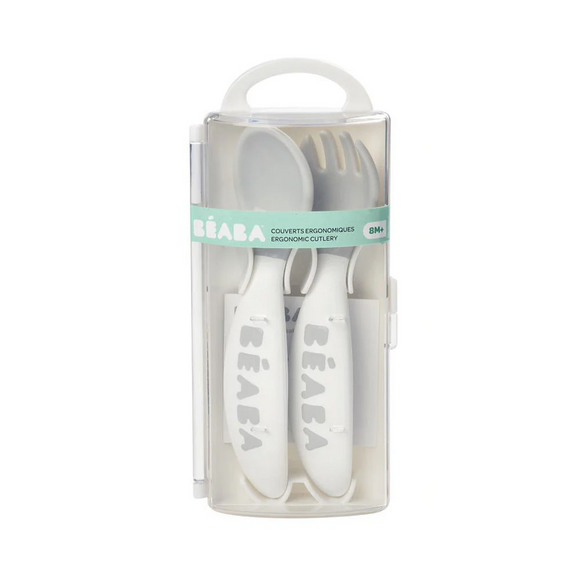 Beaba 2nd Stage Training Fork & Spoon with Case