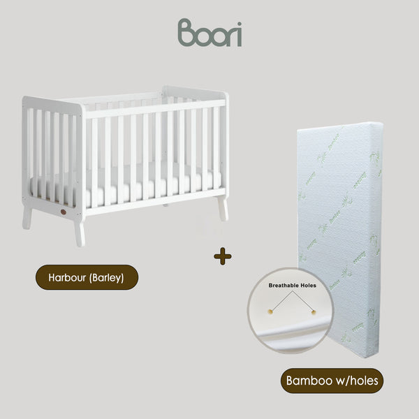 【Free Installation】Australia Boori Harbour Compact Baby Cot