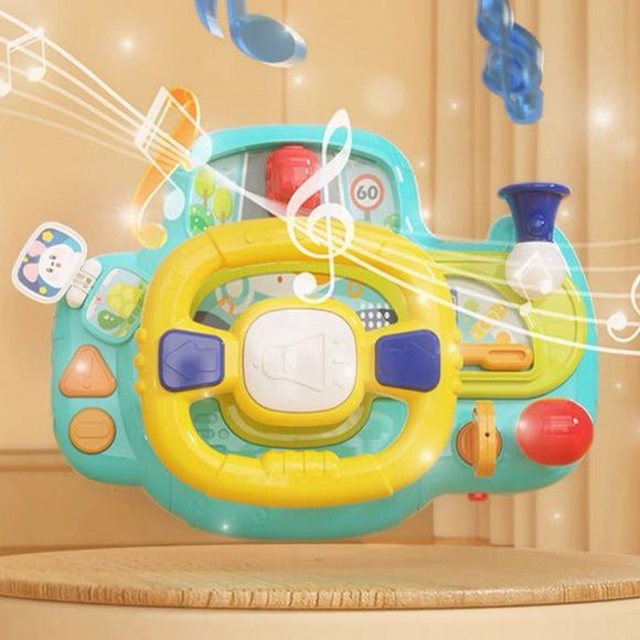 Lucky Baby Navigation Bridge Fun Steering Wheel Light & Music
